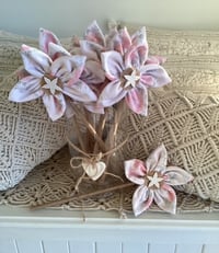 Image 4 of Memory Flowers custom created from a clients loved ones beautiful nighties