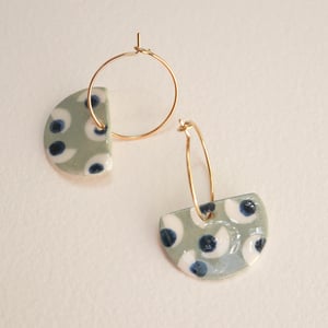 Image of Boucles Zélie céladon