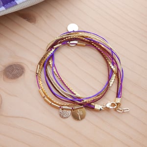 Image of Bracelet Lou violet