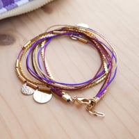 Image 1 of Bracelet Lou violet