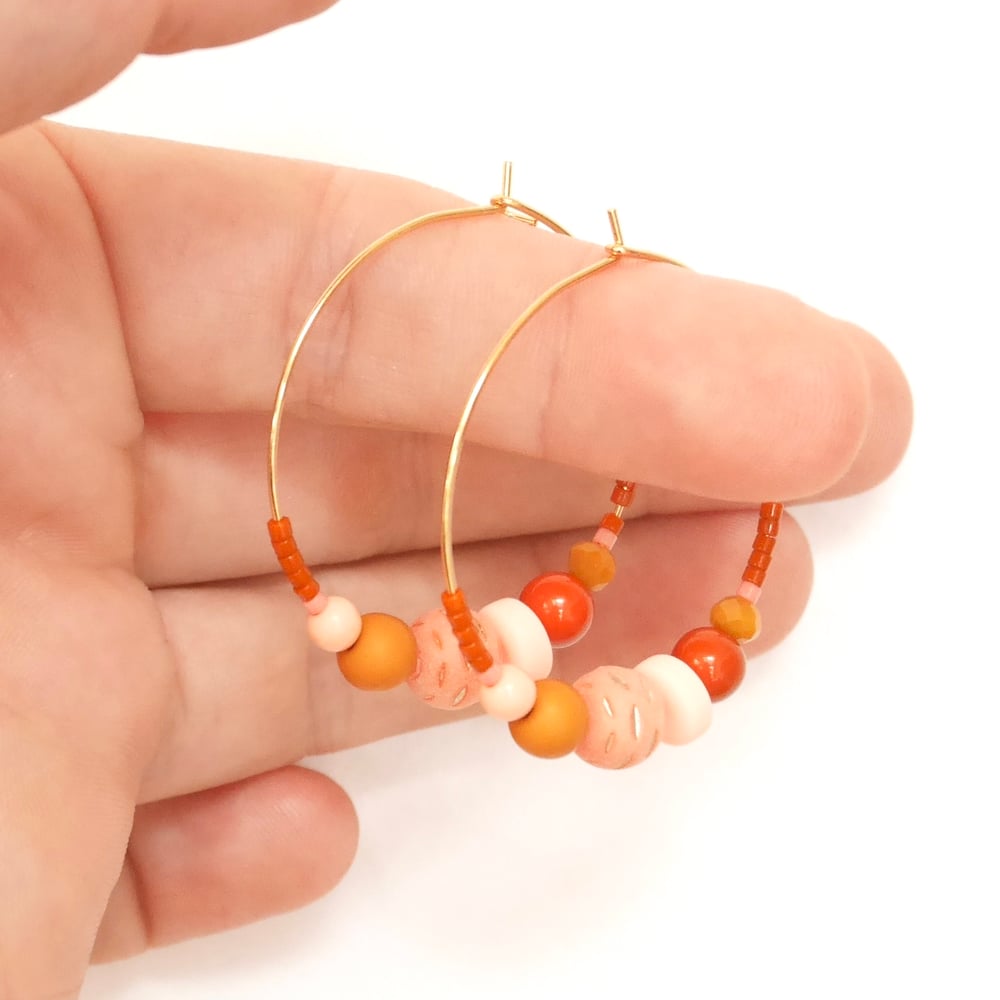 Image of Boucles Lola melon