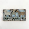 Hilke Macklntyre Ceramics - '3 Cows' & 'Man & Cat'