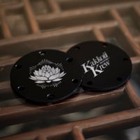 Image 1 of Lotus ~ Horn Button Delete Plate