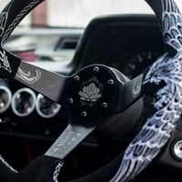 Image 2 of Lotus ~ Horn Button Delete Plate