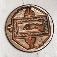 Image 3 of Set of 3 copper wall hangings from Croatia