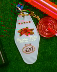 Vintage Motel Keychain