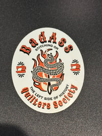 NEW- BadAss Snake and Needle - Left Side of History 3 inch