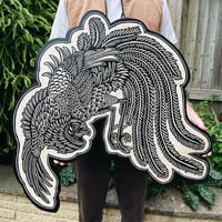 Image 1 of Phoenix Woodcut