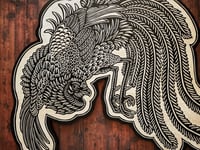 Image 2 of Phoenix Woodcut