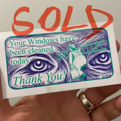 Image of Window Cleaner Card Drawing