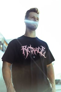 Image 2 of "Gothic Logo" Black T-Shirt