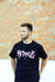 Image of "Gothic Logo" Black T-Shirt