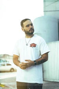 Image 3 of T-Shirt "Graveyard Rose" White