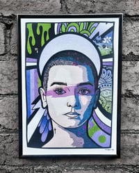 Image 1 of Sinead O'Connor - Giclee Portrait Print