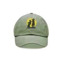 Lemoncello Beechfield Vintage Logo Cap in Olive Green