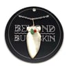 White Arrowhead Pendant Necklace