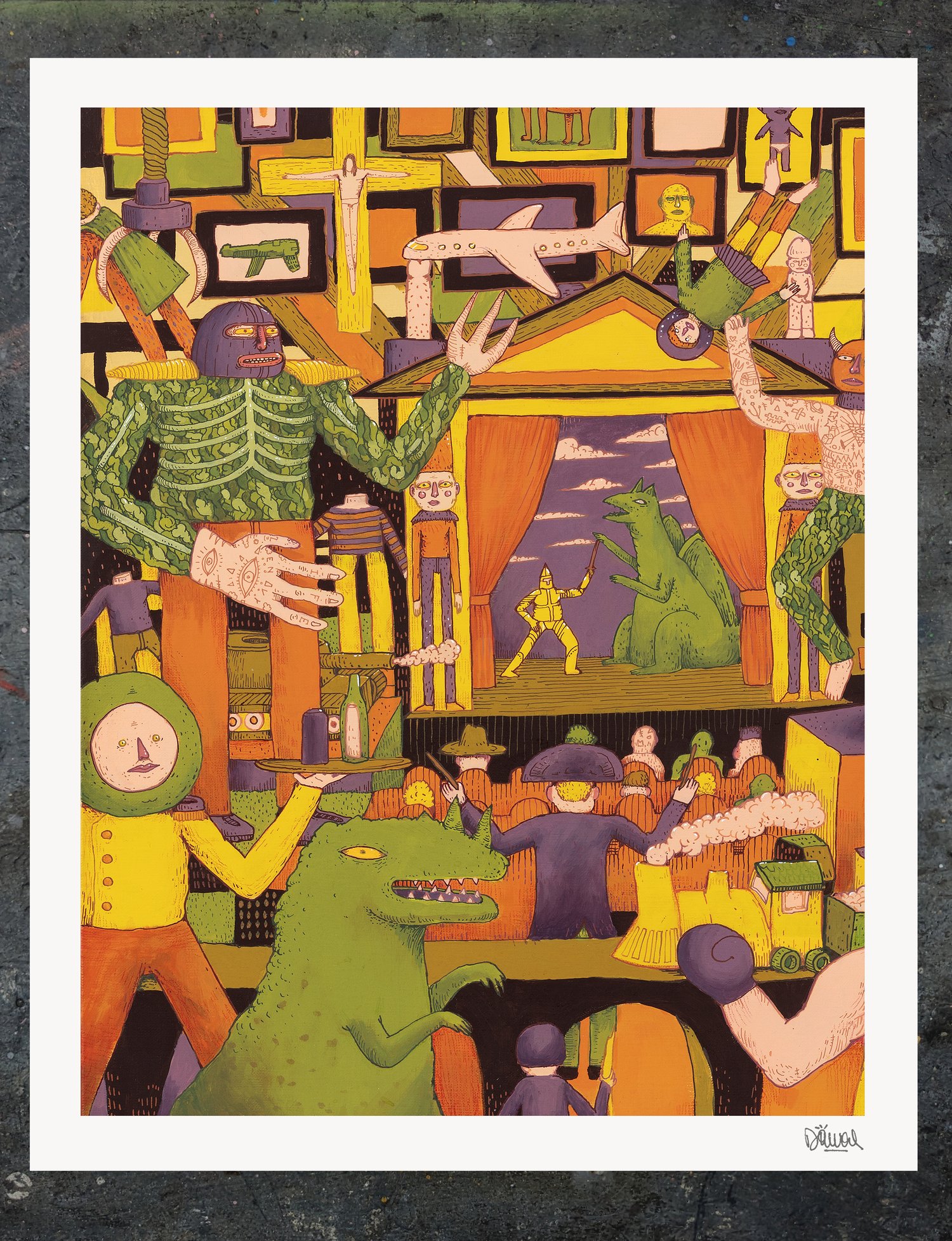 Theatre - Print limited edition