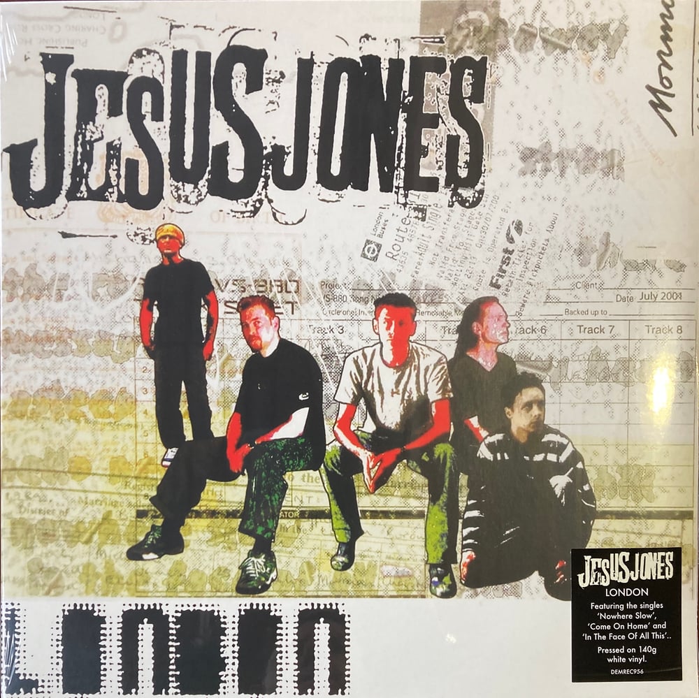 Image of London On White Vinyl
