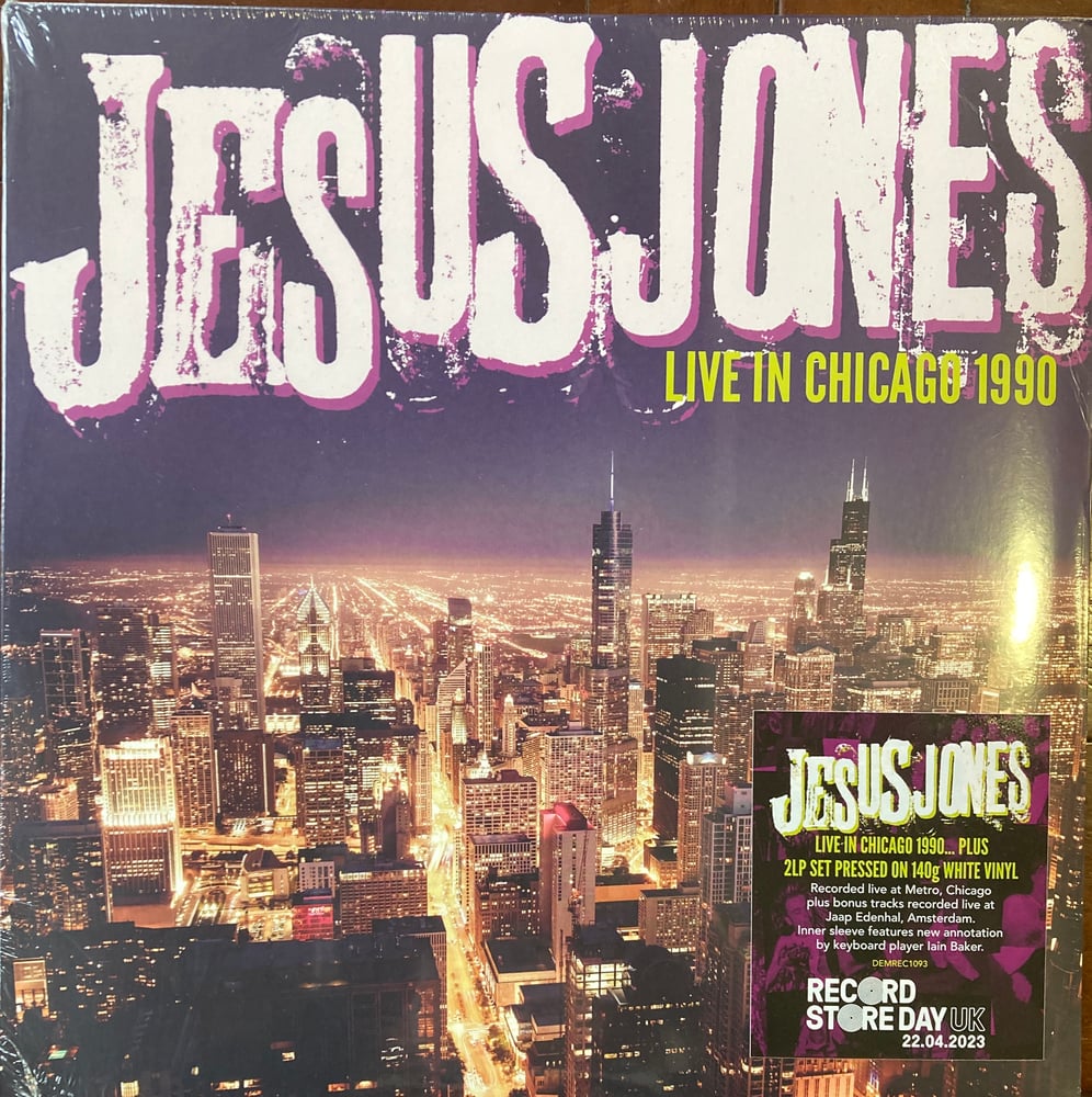 Image of Live in Chicago 1990 DOUBLE White Vinyl 