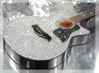 Image 4 of Crystallised Replica Guitar Miniatures