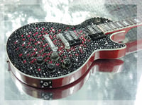 Image 3 of Crystallised Replica Guitar Miniatures