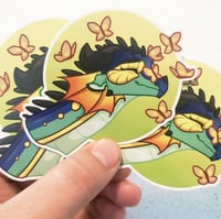 Image 2 of Glory with Butterflies Sticker