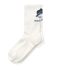 Image 2 of Malbon Buckets Jacquard Socks White [2024]