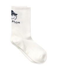 Image 1 of Malbon Buckets Jacquard Socks White [2024]