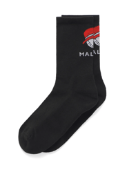 Image 2 of Malbon Buckets Jaquard Socks Black [2024]