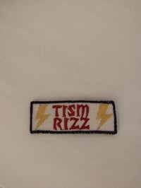 TISM RIZZ iron on patch 