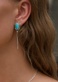 Image 2 of carico lake ribbon earrings #1