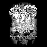 Image 1 of Archaic Malign / Flaggelik Kommando 666 "Poisoned Minds..." MC