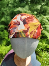 Image 2 of Deep Tropic Cotton Hair Covering 