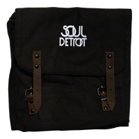 Soul Detroit | Canvas Bag | Black White
