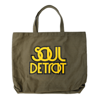 Soul Detroit | Tote Bag | Olive