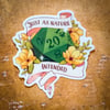 Just As Nature Intended Sticker