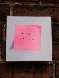 Image 1 of through not around