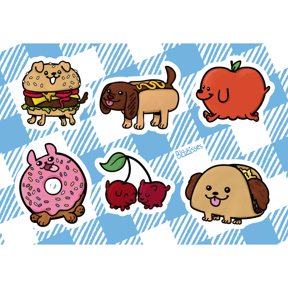 Image of Dog Food Stickers