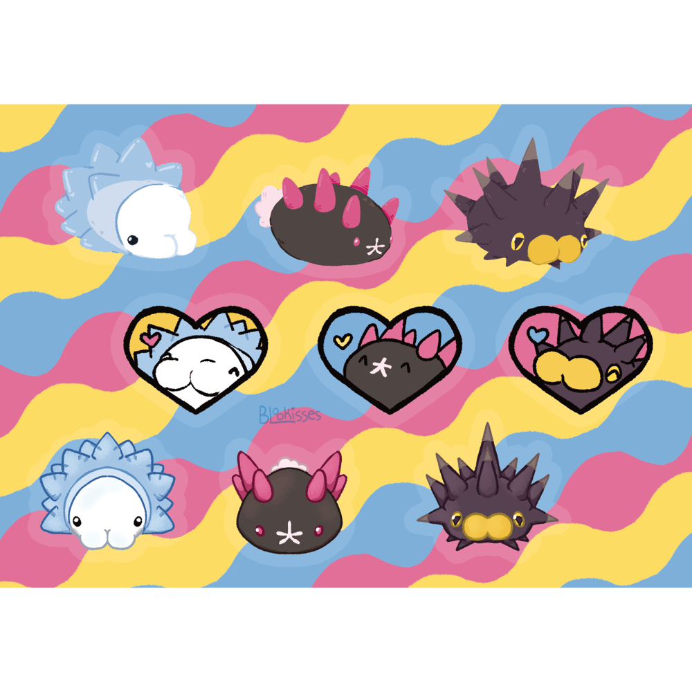 Image of Pokemon Blob Stickers