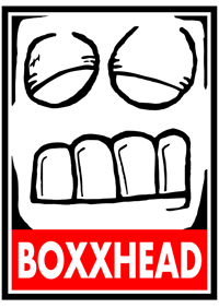 OBEY BOXXHEAD ART PRINT