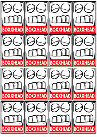 OBEY THE BOXXHEADS ART PRINT