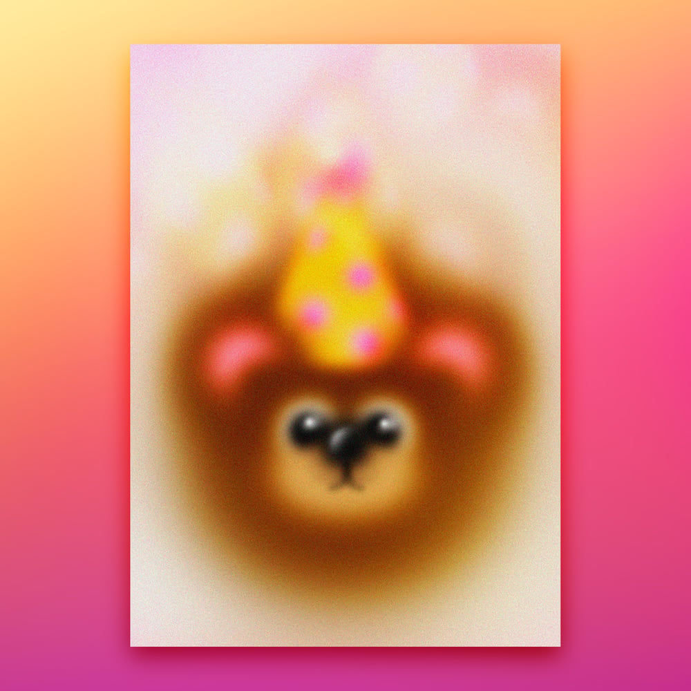 Image of Birthday Bear cards (3 pack)