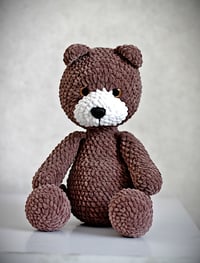 Image 1 of Crochet Handmade Teddy Bear Toy 🧸