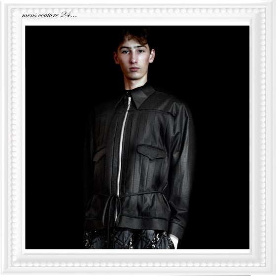 Image of MENS COUTURE 24 - PLEATED JACKET