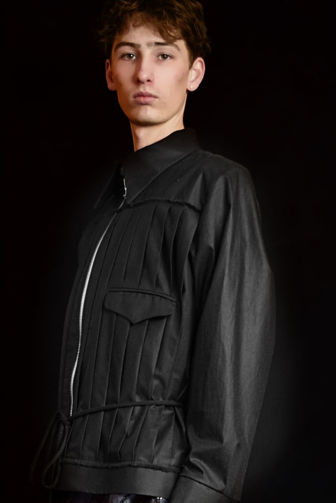 Image of MENS COUTURE 24 - PLEATED JACKET