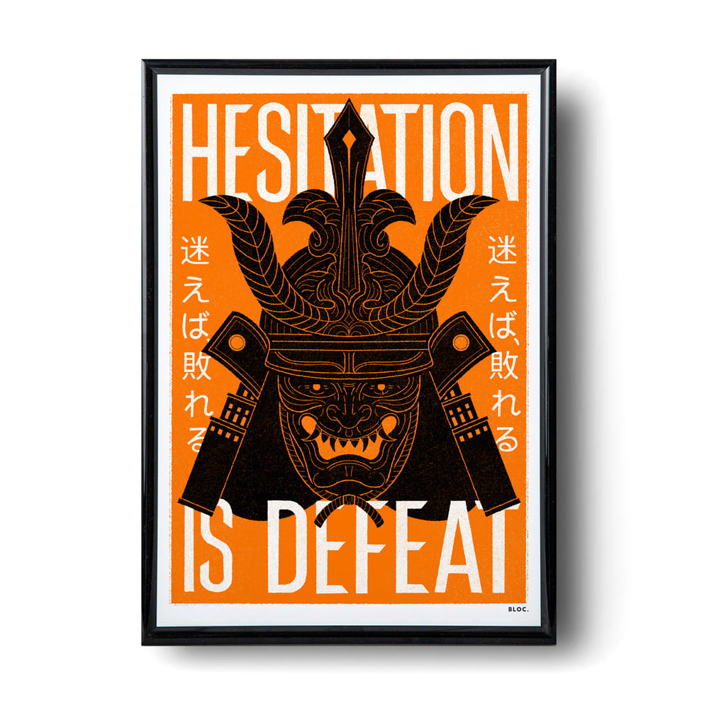 Hesitation Is Defeat - Sekiro - A4 Professional Giclee Print