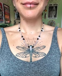 Image 1 of Rose Quartz & Black Tourmaline Shortie