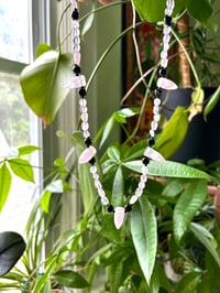 Image 2 of Rose Quartz & Black Tourmaline Shortie