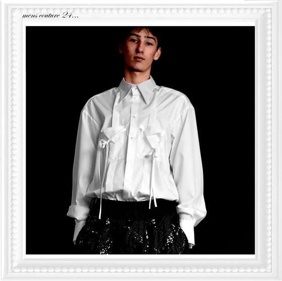 Image of MENS COUTURE 24 - WHITE SHIRT