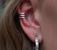 Image 1 of 3-layer ear cuff